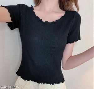 Black Top &amp; Skirt