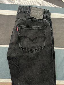 classic levis black denim jean
