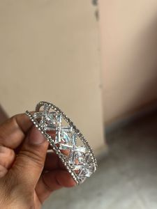 Sparkling Crystal Cuff Bracelet