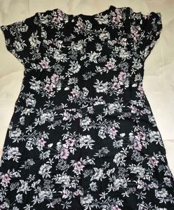 Floral Button-Up Midi Dress