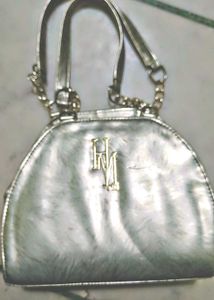 Glamorous Silver Chain Handbag