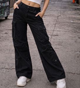 Express Black Cargo Pant