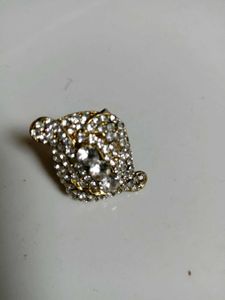 Sparkling Rhinestone Brooch