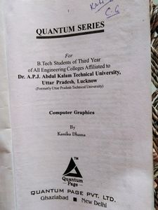 B. Tech 3rd Year Quantum Series