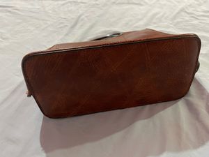 Vintage Brown Leather Handbag