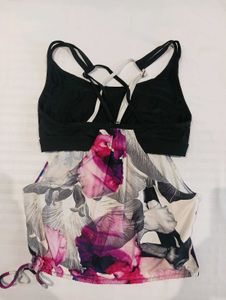 Floral Sporty Activewear Top