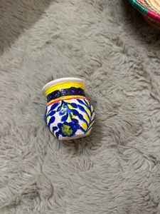 Hand Painted Decorative Pot
