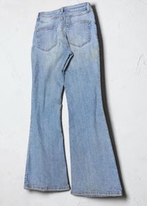 Light Wash Flared Jeans