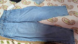 Light Wash Denim Jeans