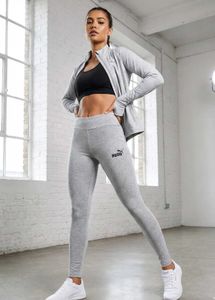 Puma Gray Fitted Pants
