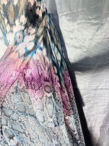Boho Snake Print Maxi Dress