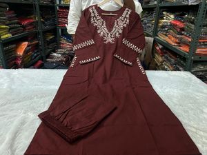 Kashmiri Style embroidered co-ord sets
