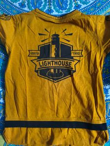 super duper  lighthouse t shirt for boys