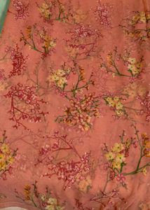 Premium Floral Organza Saree 🌸 | Party wear