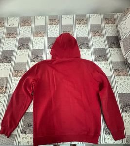 John Players Men's Red Hoodie