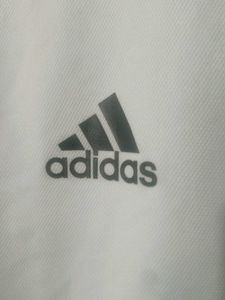Adidas White Polo T-Shirt 42 inches