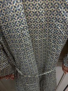 Boho Print Kimono Cotton Shrug