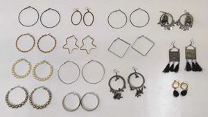 Combo Of 14 Pair Earrings