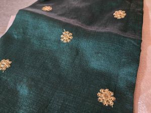 beautiful daily wear saree with stunning blouse
