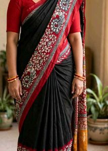 Beautiful Purple Elephant Print Saree