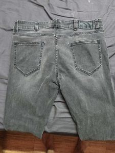 Gray Ripped Jeans