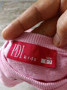 Cute Pink Sequin Bow Top