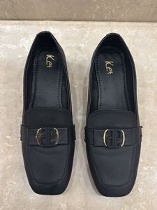 Klee Black Loafers