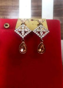 Sparkling Dangle Earrings