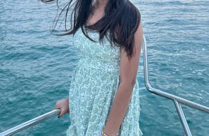 Cute floral summer dress