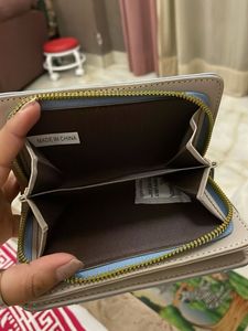 Stylish Grey Quilted Wallet
