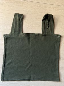Olive Green Tank Top