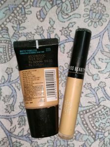 Maybelline Fit Me Foundation &amp; concealer