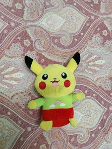Pikachu Plush Toy with Rainbow Shirt