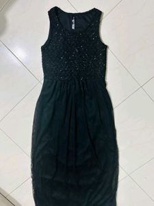 Black Sequin Dress