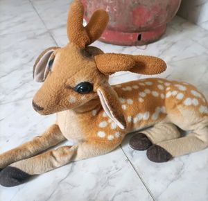 stuffed soft plush toy kids birthday cute deer