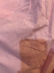 Linen Freesize Pink Straight Pants