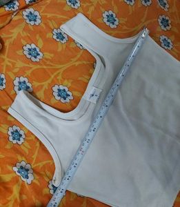 white croptop