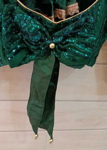Stunning Sequin Emerald Green Blouse