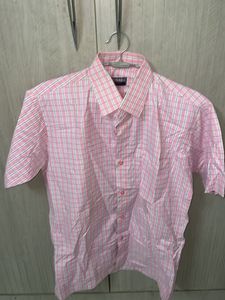 Pink Checkered Shirt