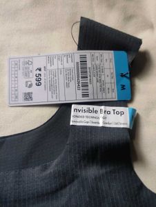 Seamless Top with Inbuild Bra