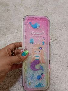 Mermaid Glitter Pencil Box
