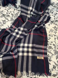 Burberry Plaid designer shawl