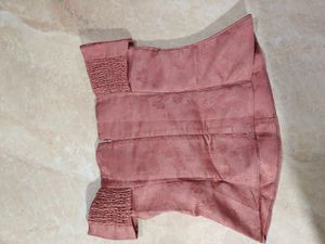 Elegant Pink Corset Top