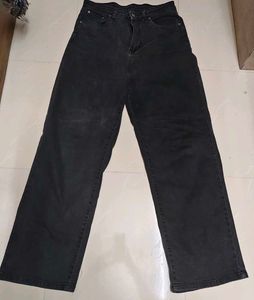 Black Wide Leg Jeans