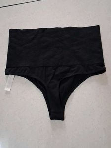Shein Black High Waisted Thong