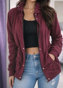 Maroon Winter Wear Jacket