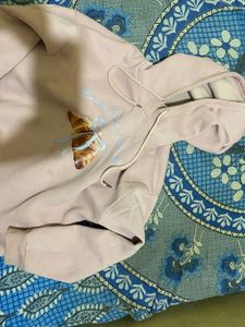 Cute Croissant Graphic Hoodie