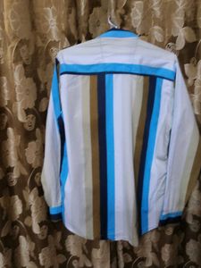 Men's Striped Long Sleeve Shirt