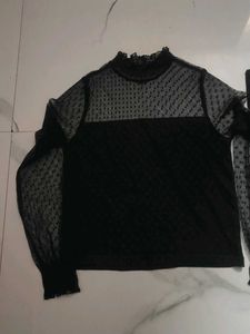 Chic Black Top Set
