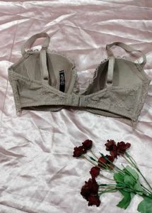Elegant Lace Padded Bra